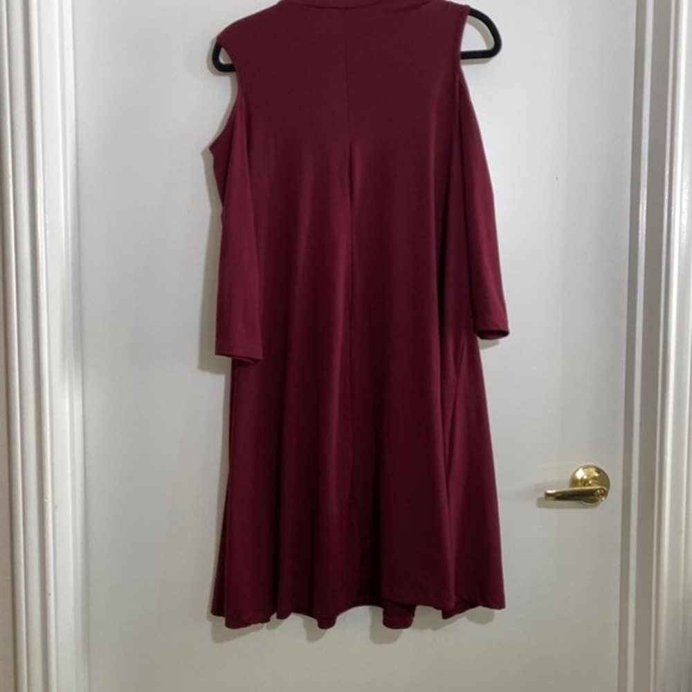 Hot kiss off shoulder cotton dress s2x